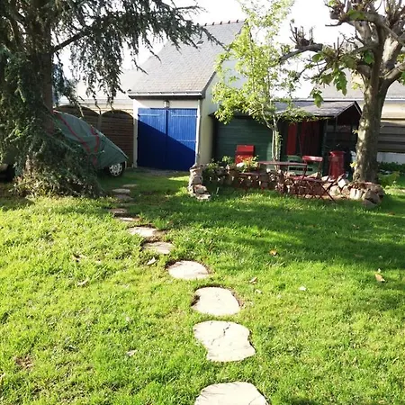 Oda ve Kahvaltı Les Mouettes 1 Ou 4 D Hote, Jardin ,bords De Loire